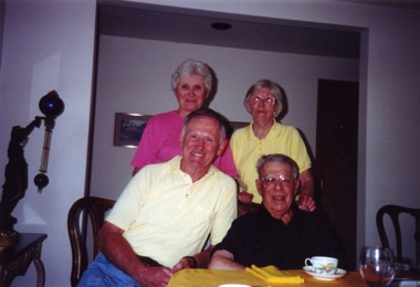 Tom and Ellene (Klein) Jones and Warren and Rita (Jones) Walker